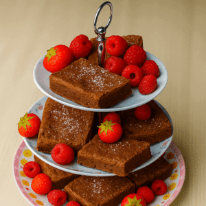 Chocolate concrete cake