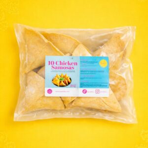 10 Chicken Samosas